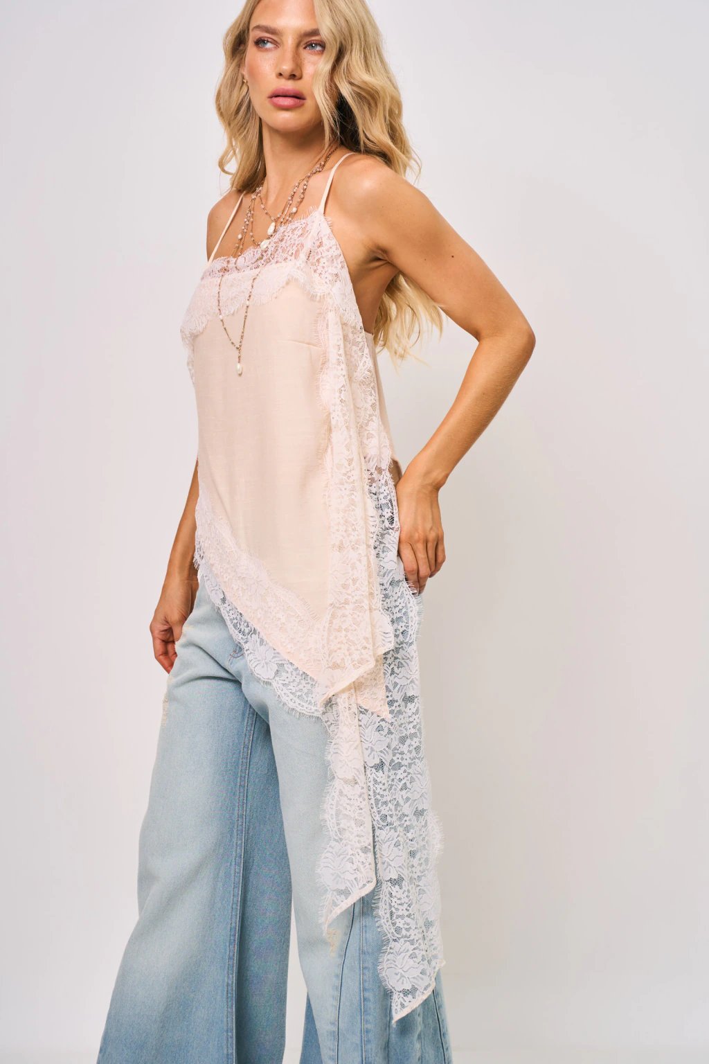 Blusa Assimetrica Eternity Cru 2