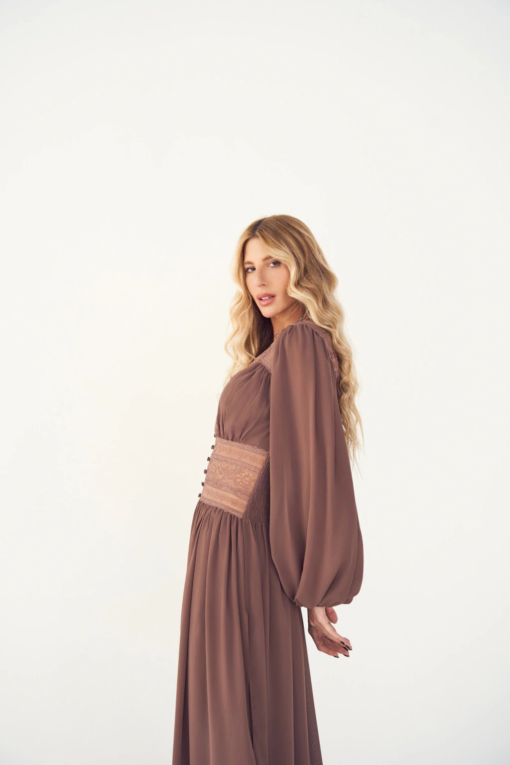 Blusa Fluída Arena Marrom 2