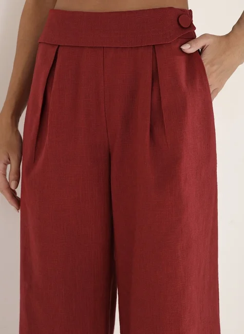 Conjunto Blazer Com Calça Marsala