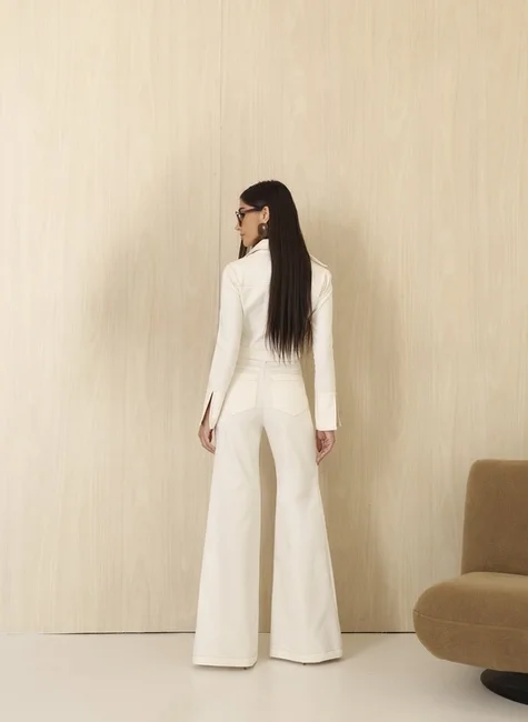 Conjunto Casaqueto Com Calça Off White 2