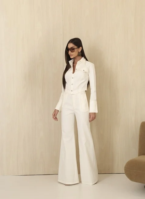 Conjunto Casaqueto Com Calça Off White 4