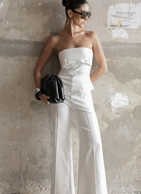 Conjunto Corset Calça Vinco Off White 2